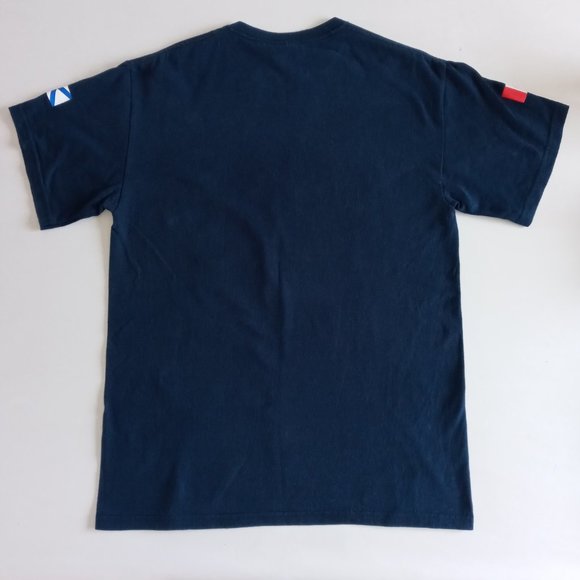 Awesome Bluenose II "A new voyage begins" navy Tee - Picture 2 of 7